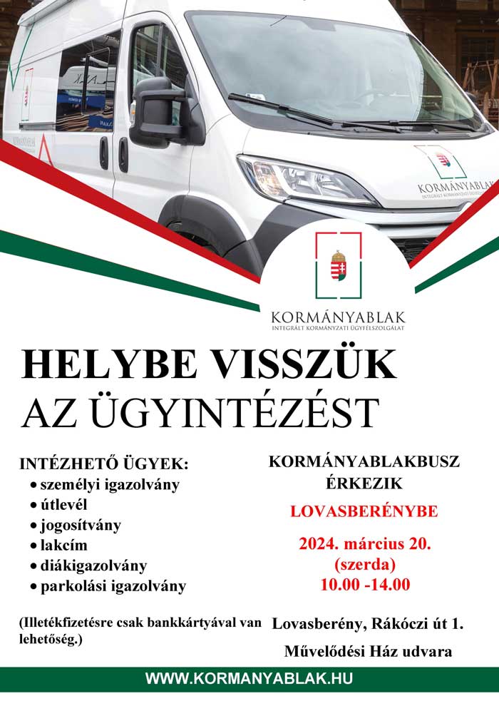 Kormányablakbusz kabbusz